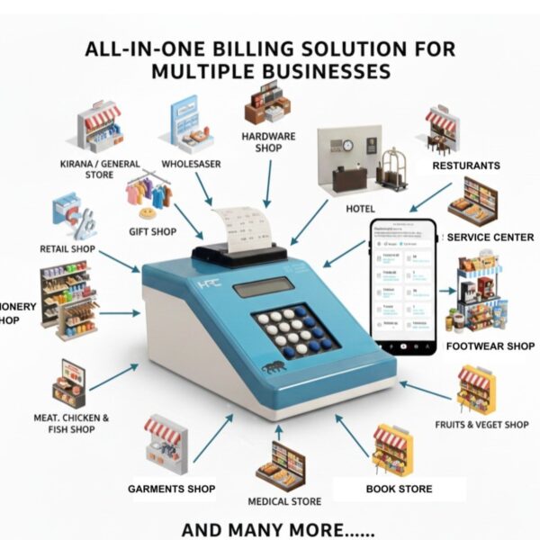 HPC 12B- Cloud Based Billing Machine With Android App With Battery ...